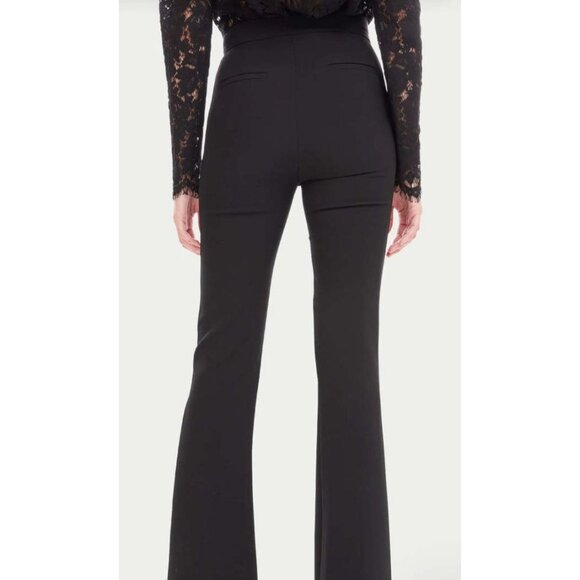 NWT Generation Love Lucca Crepe Tuxedo Pants Dress Black Size 0 $248 [jb] - Picture 4 of 8